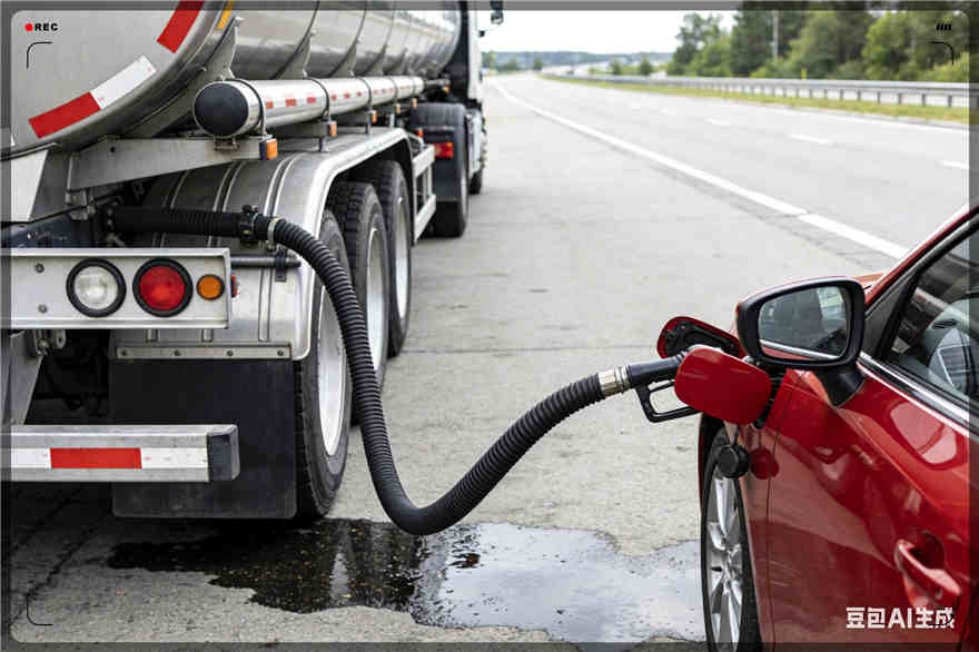 蒲县汽车救援送水案例